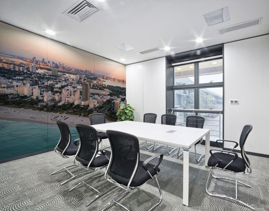 South Beach Sunset Wall Printing