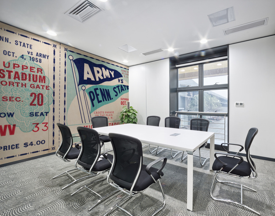 1958 Army vs. Penn State Football Ticket Art Wall Printing