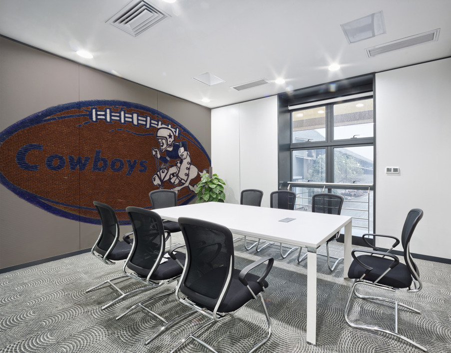 Vintage Sixties Cowboys Football Art Wall Printing