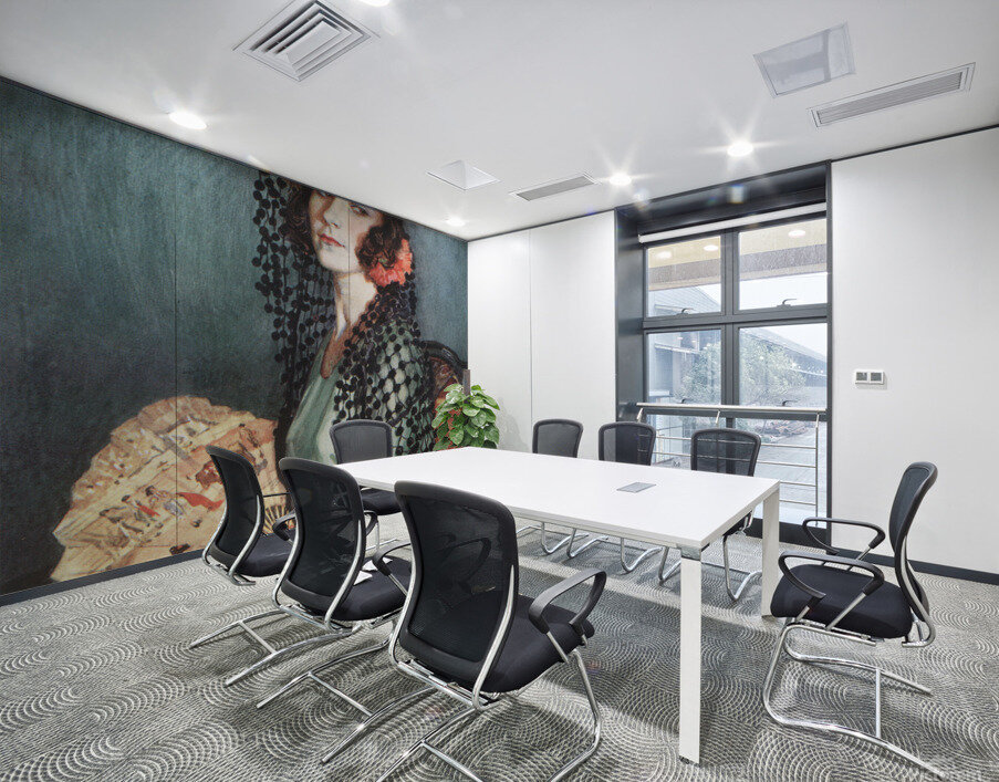 Enriqueta con toca de madronos Wall Printing