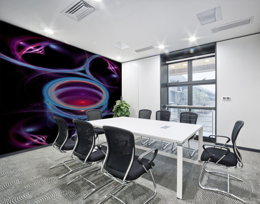 Synchronized Orbits  Wall Printing