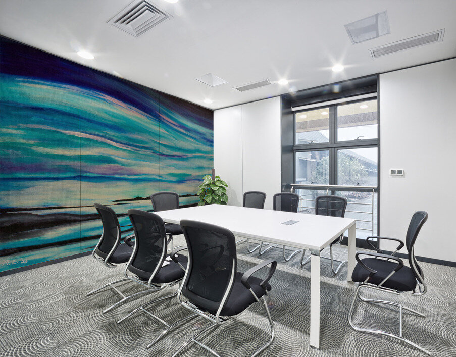 A Chilly Morning Wall Printing