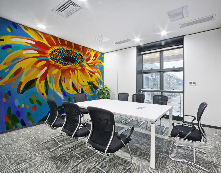 Sunflower of Optimism Wall Printing