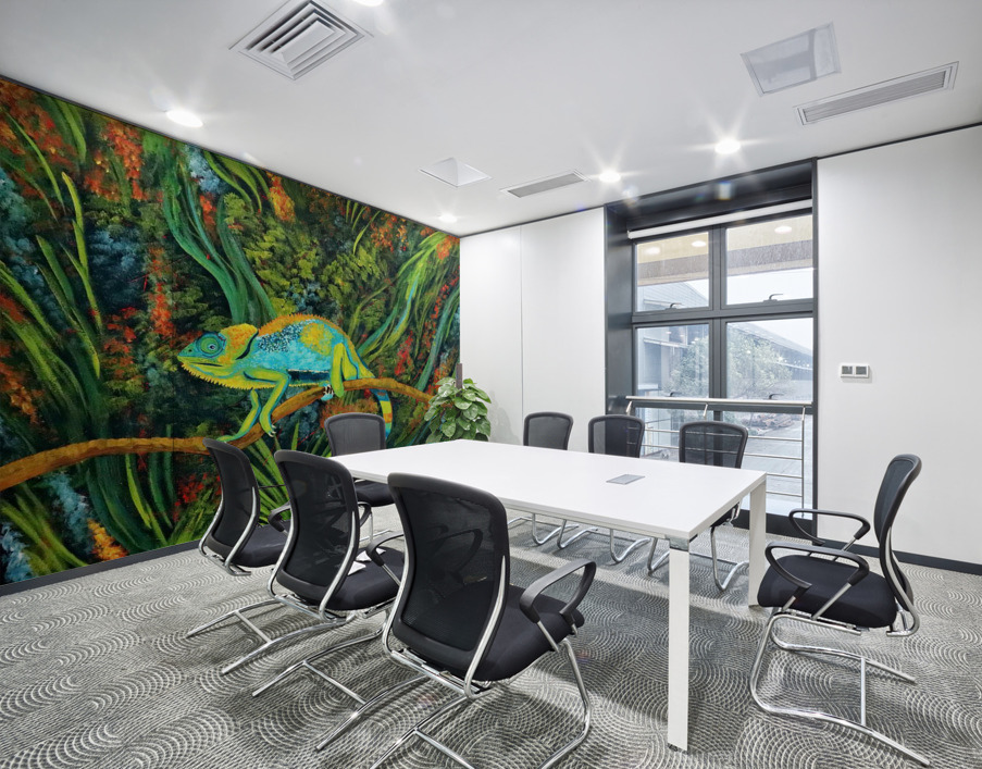 Karma Chameleon Wall Printing