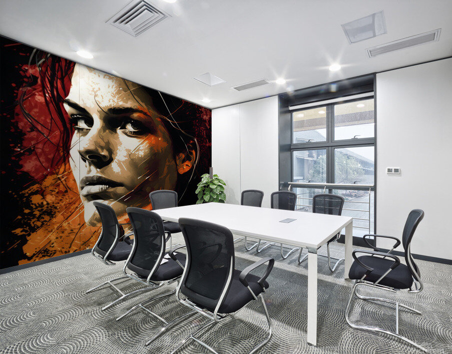 Woman No.4 Wall Printing