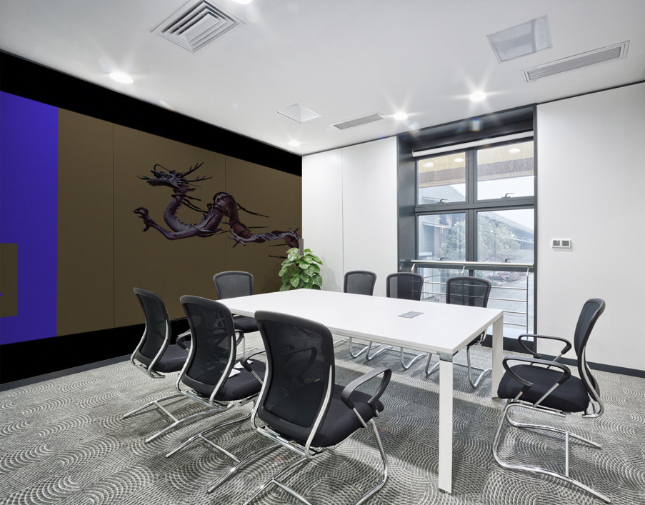 TWIN DRAGONS  Wall Printing