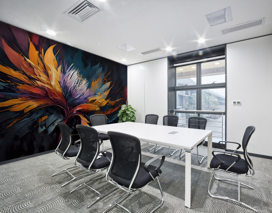 Flower World no.21 Wall Printing