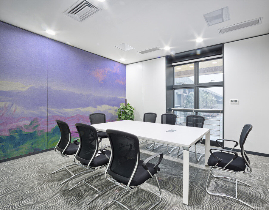 Sky Mountain Wall Printing