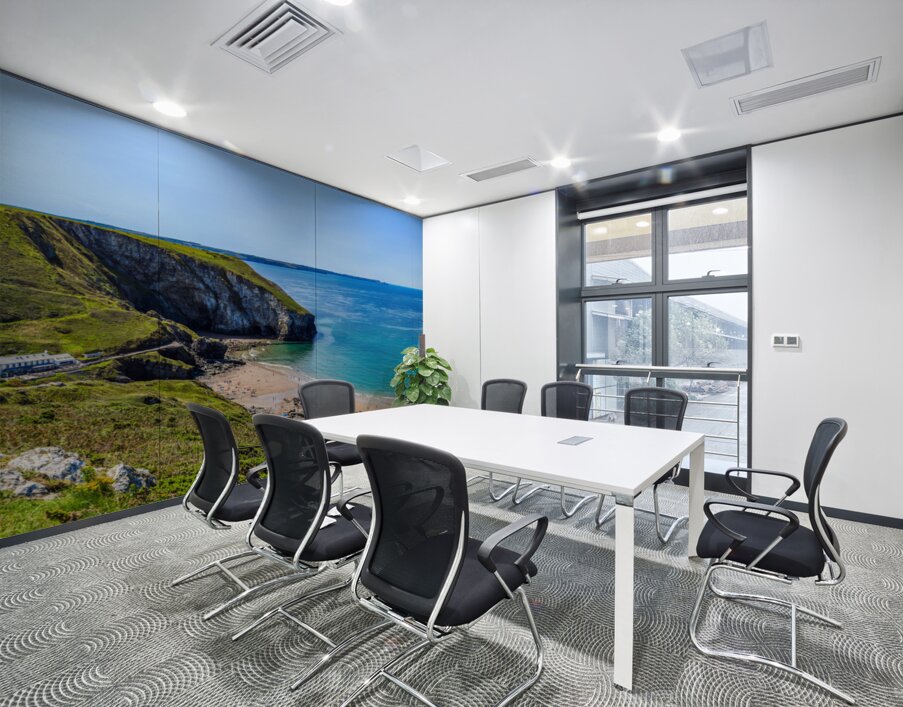 Tranquility Unleashed: The Magnificence of Trebarwith Beach and Gull Rock Wall Printing
