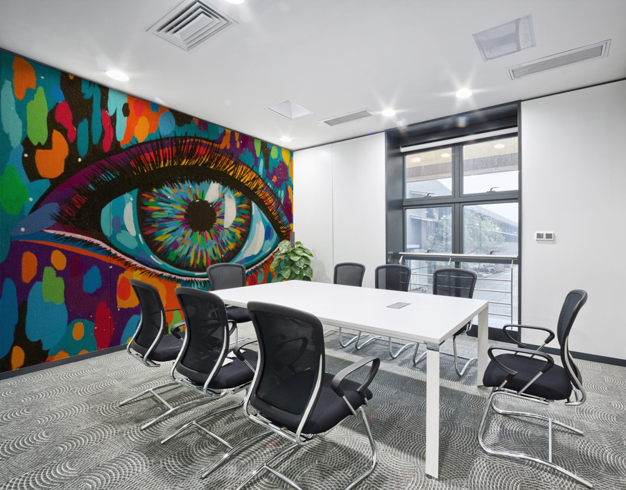 Technicolor Wall Printing