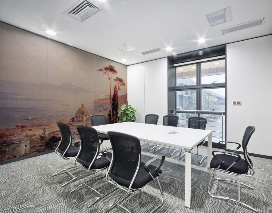 The view from the balcony Wall Printing