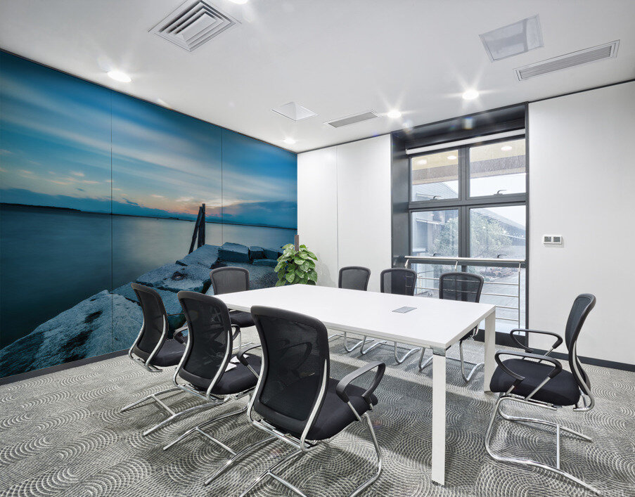 Quiet Night Reflections  Wall Printing