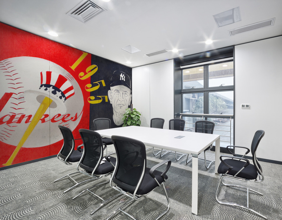 1955 New York Yankees Art Wall Printing