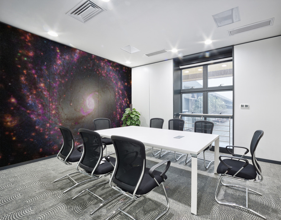 Multiwavelength View of NGC 3351 Wall Printing