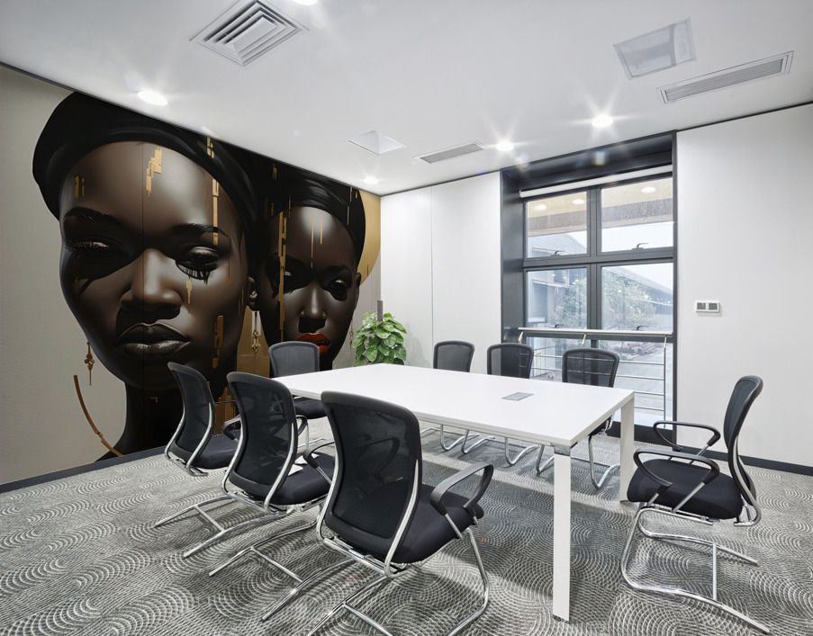 Golden Goddesses 5 Wall Printing