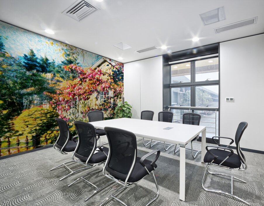 Cabbagetown House and Garden Wall Printing