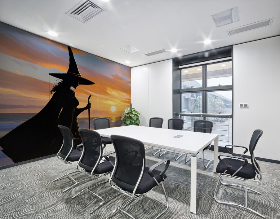 The Wicked Witch Of Naples Beach Wall Printing