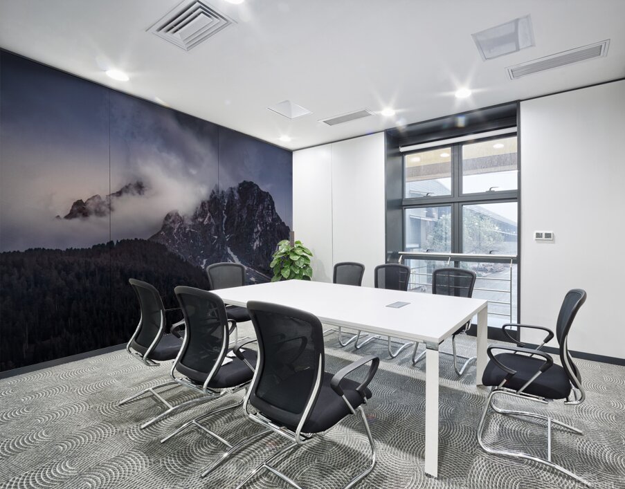 Dolomite Skyline Sunset Sesto  at Night Wall Printing