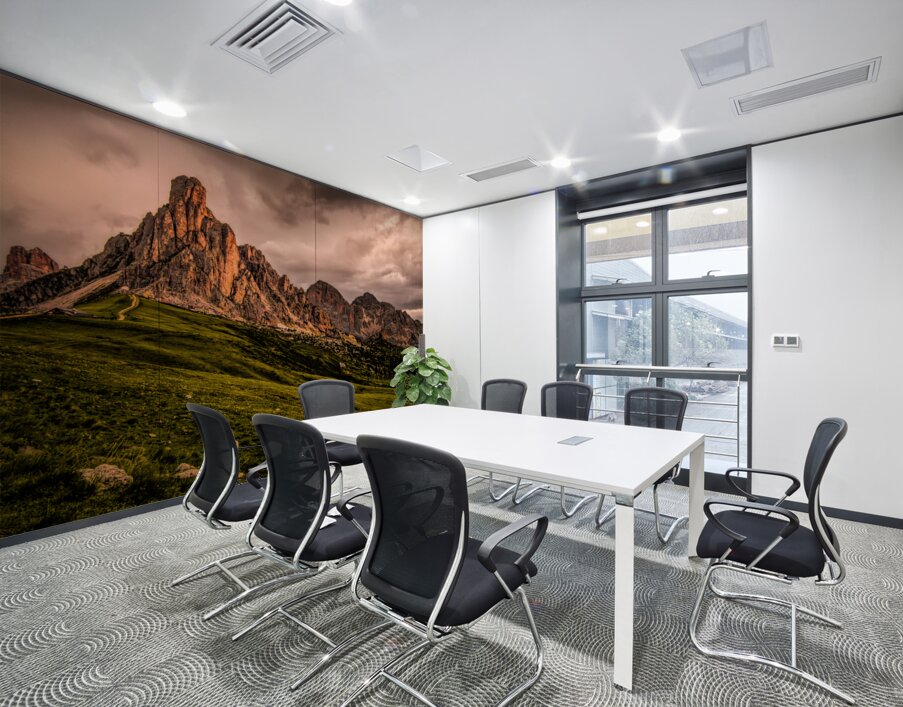 Italian Dolomite Passo Giau Wall Printing