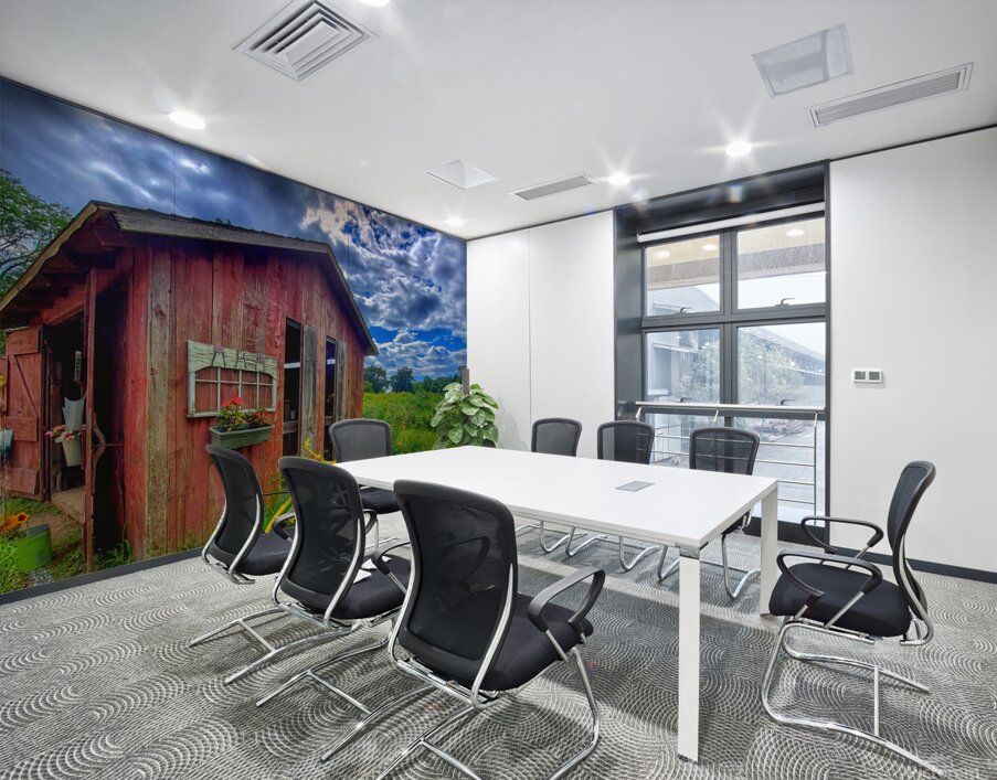 07 Summer Day Gutt Farm Wall Printing