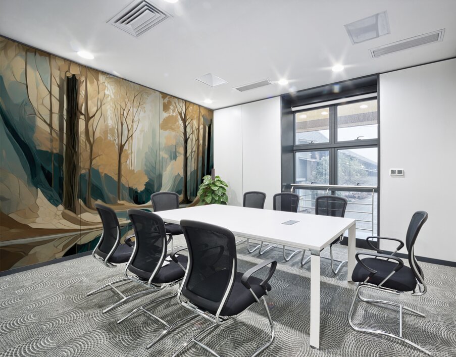 Dreamy Forest Wall Printing