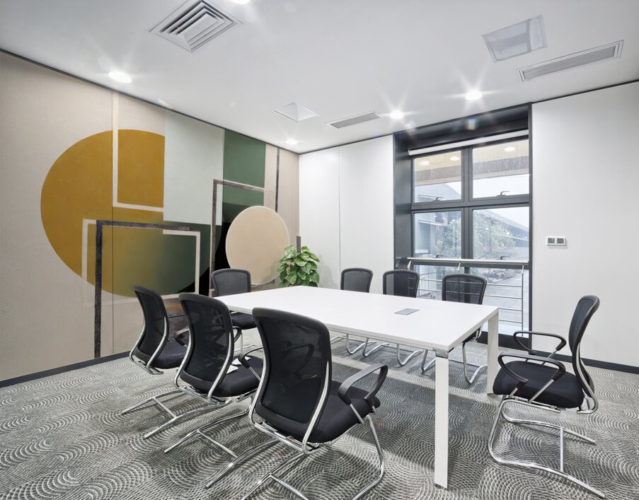 Modern Art in Muted Colors Wall Printing