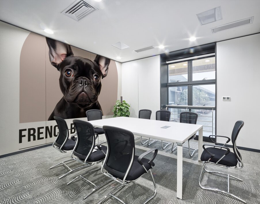 French Bulldog Informative Poster Wall Printing