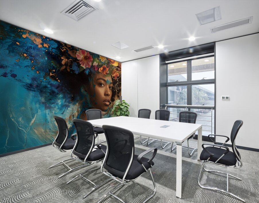 Flower Woman 9 Impression murale