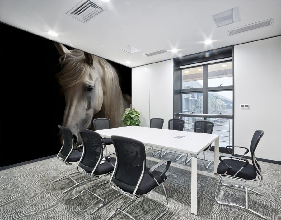 The White Horse 1 Wall Printing