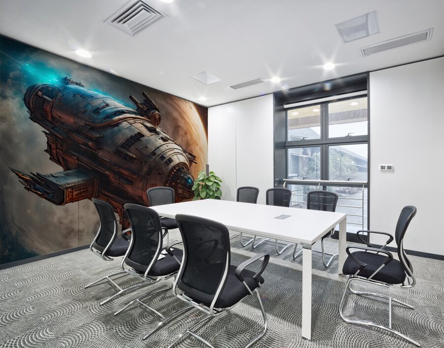 SPACE  DELIVERY Wall Printing