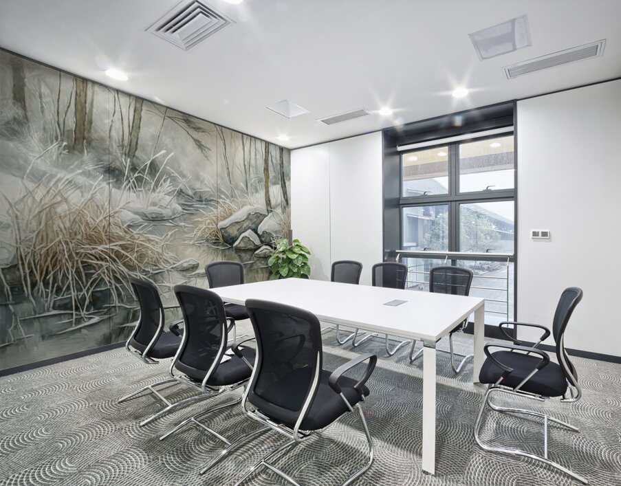 Winterland in the Ponds and Marshes Wall Printing