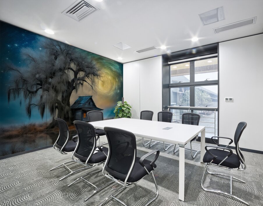 MOON & STARS Wall Printing