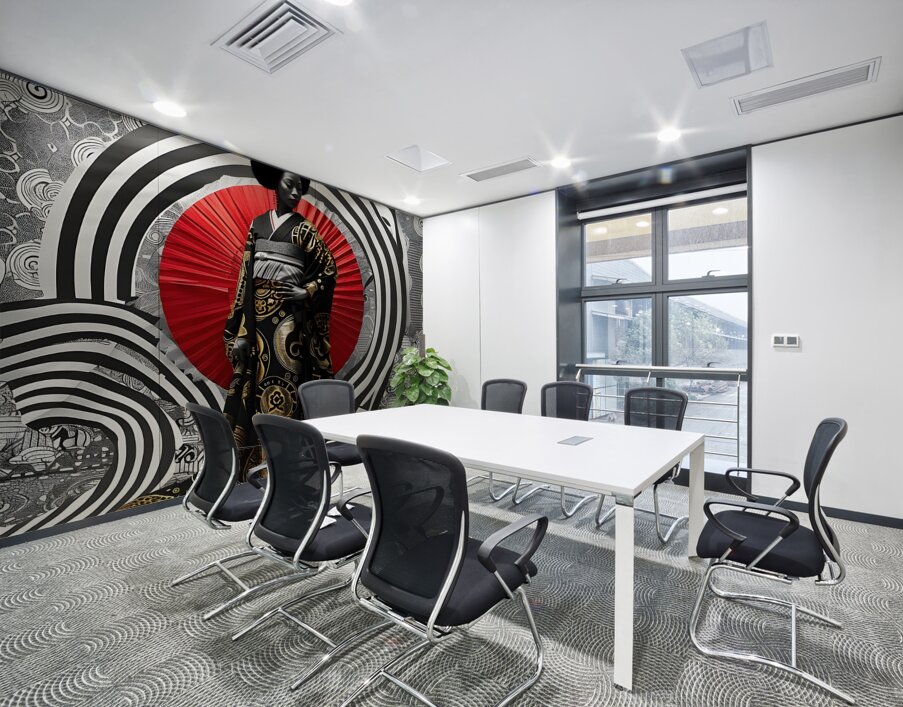 She Is Op Beauty 8 Wall Printing