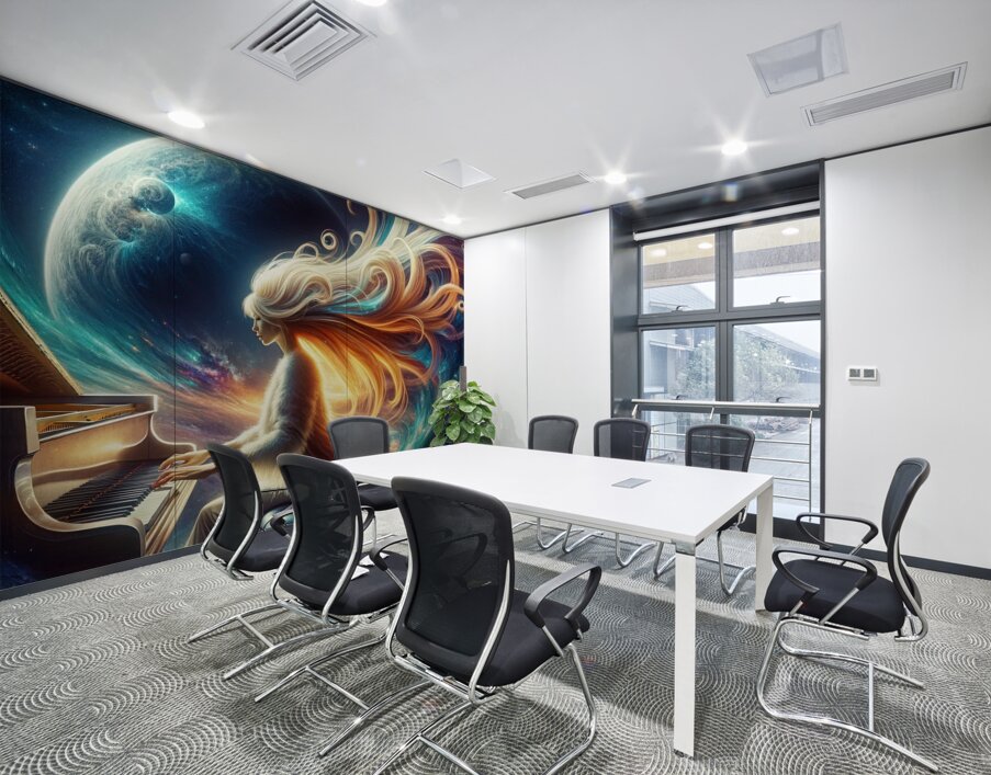 Satelite Sonata Wall Printing