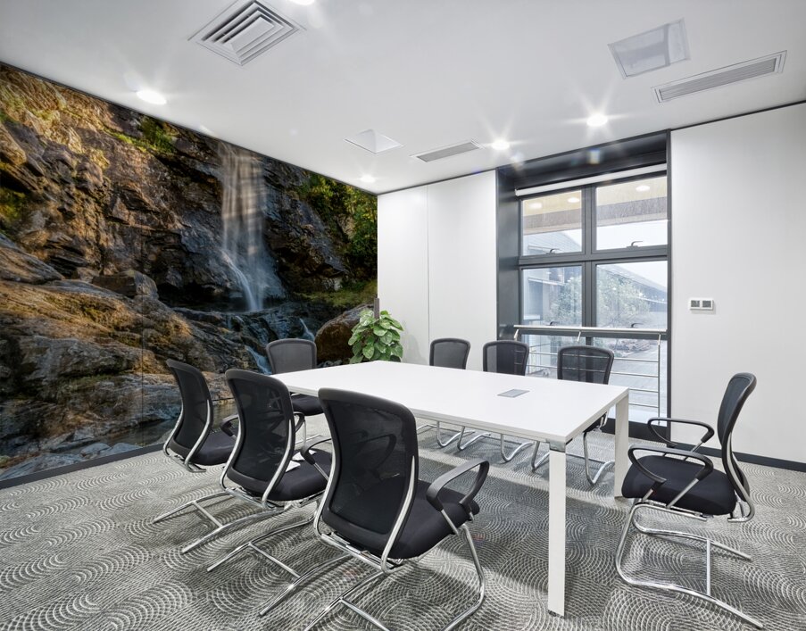 Exstew Falls Morning Wall Printing