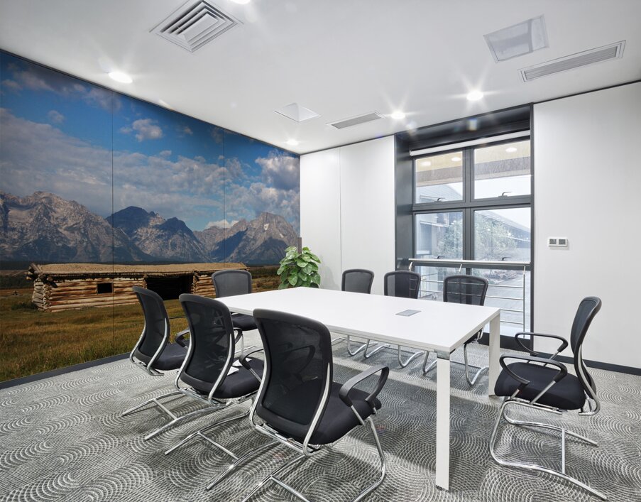 Grand Teton Cabin Wall Printing