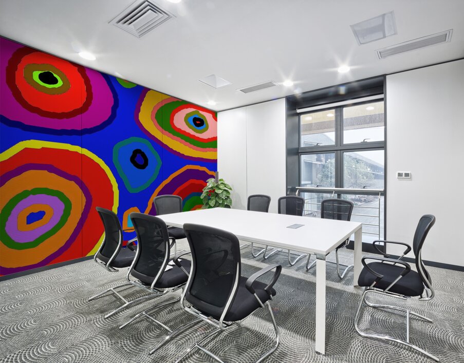 Nu Expressionism Wall Printing