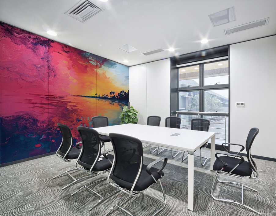 Sunset in the Tropics Wall Printing