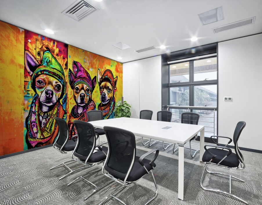 Mexican Chihuahuas Wall Printing