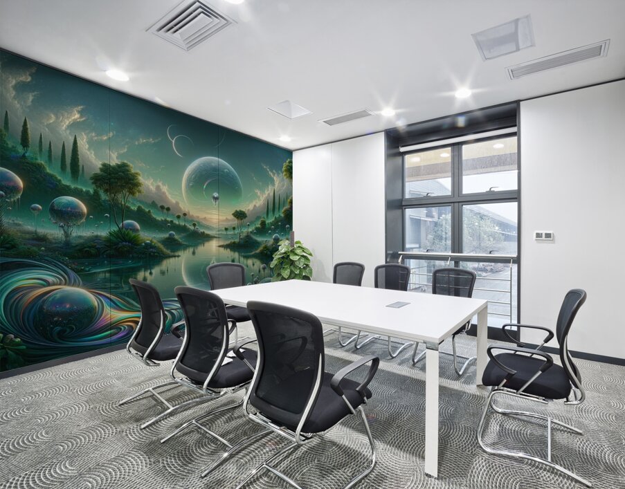 Edenic Architectures Wall Printing