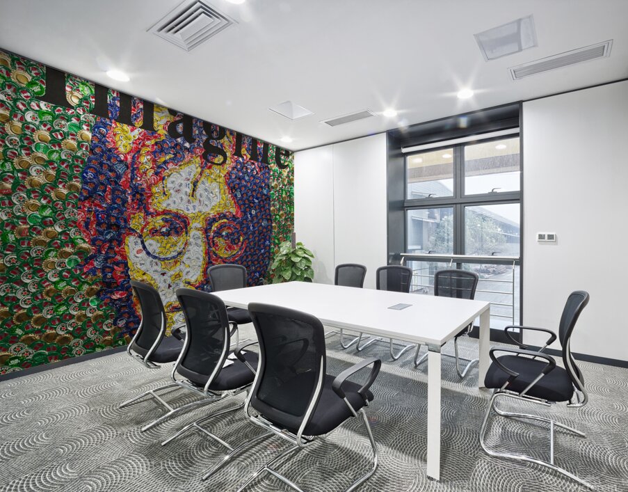 John Lennon II Wall Printing