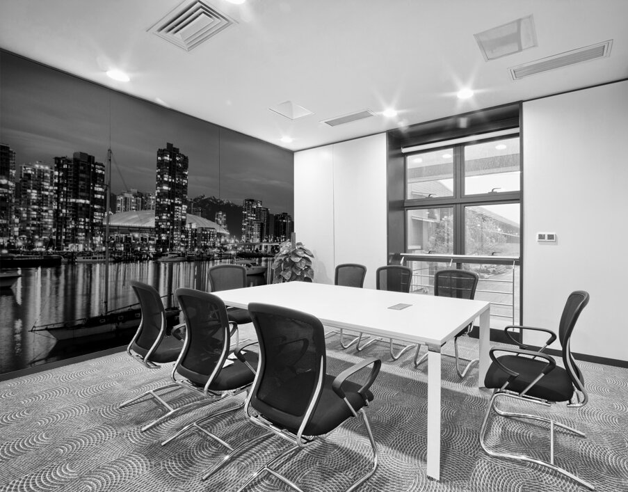 vancouver skyline toward yaletown  horizontal 329 Wall Printing