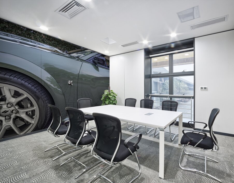 2023 Green Dodge Charger Swinger Scat Pack X 15 Wall Printing