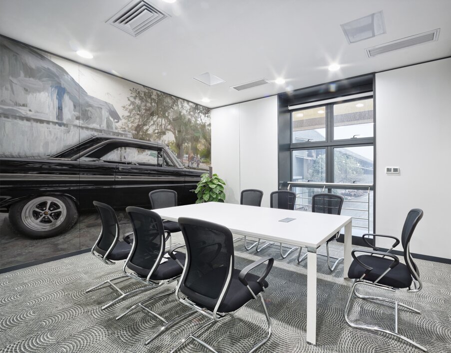 1965 Black Ford Falcon Sprint X2 6 Wall Printing