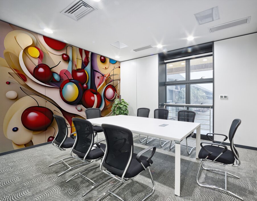 CHERRIES JUBILEE  Impression murale