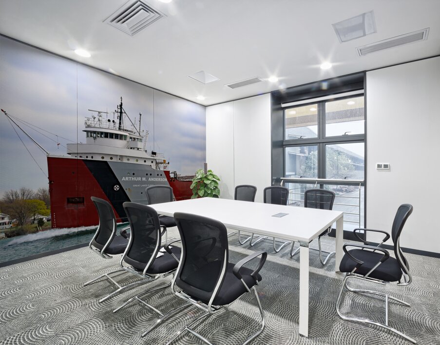 Arthur M Anderson Detail 3 042121 Wall Printing