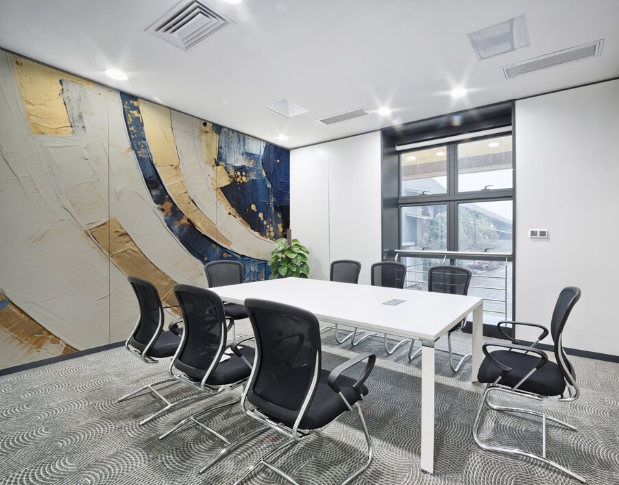 ABSTRACT ART Sunlight Wall Printing