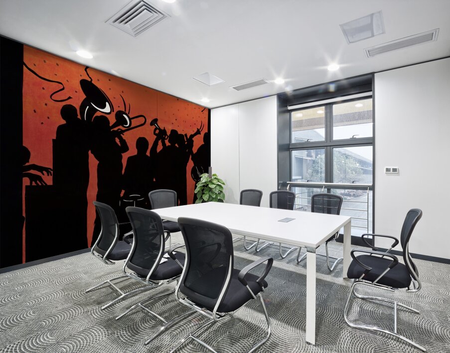 vintage jazz art Wall Printing