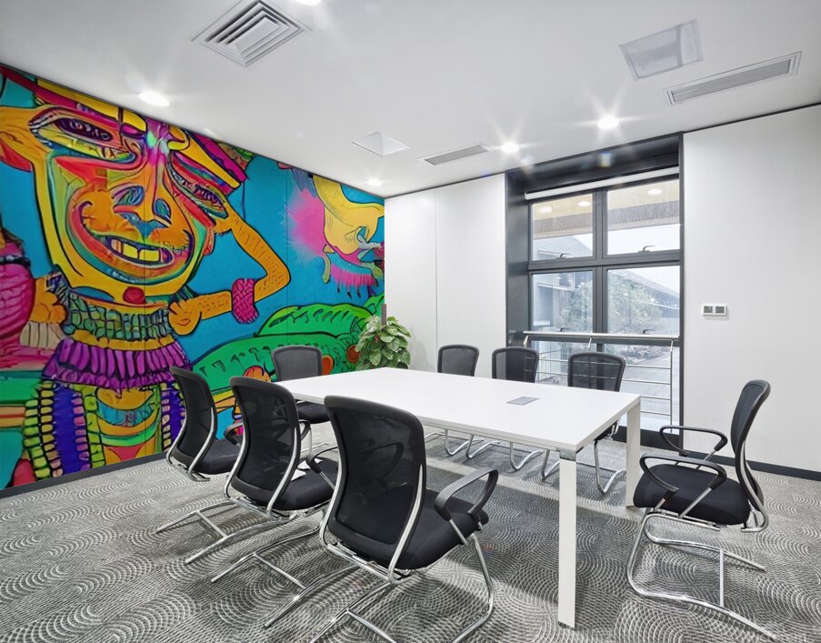 Shamatic Sacred Herbs and  Plant Medicine: Fuck The Pharmacy 7 Wall Printing