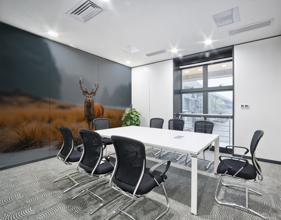 yakynuka Red deer are the iconic wildlife of the Wall Printing